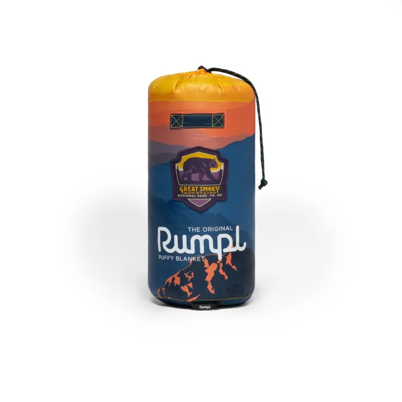 Rumpl Original Puff Blanket - Great Smokey Mountains Image - Single-4