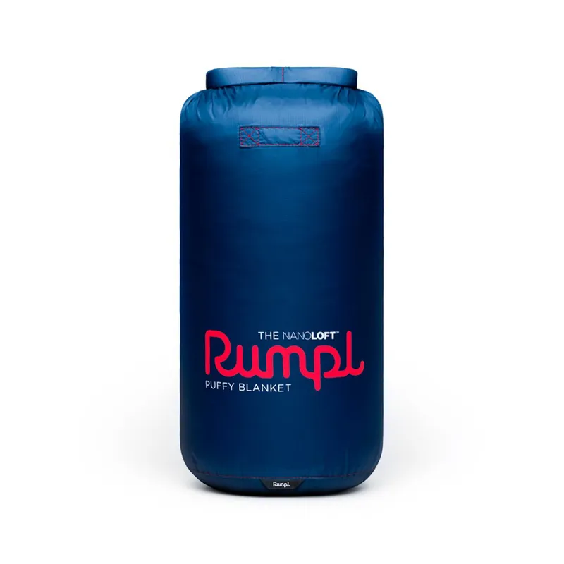 Rumpl Nanoloft Puffy Blanket - Double - Solid Deepwater -2