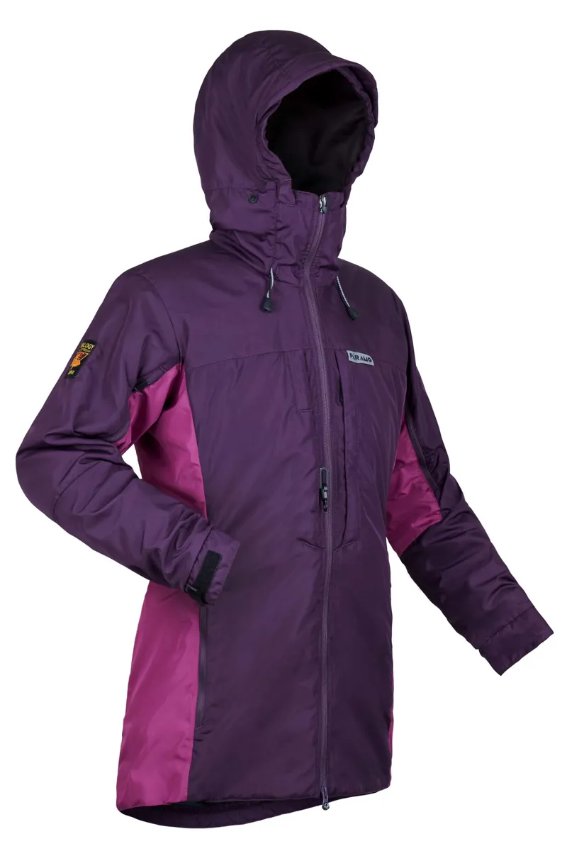 Paramo Womens Alta III Waterproof Jacket Elderberry Foxglove