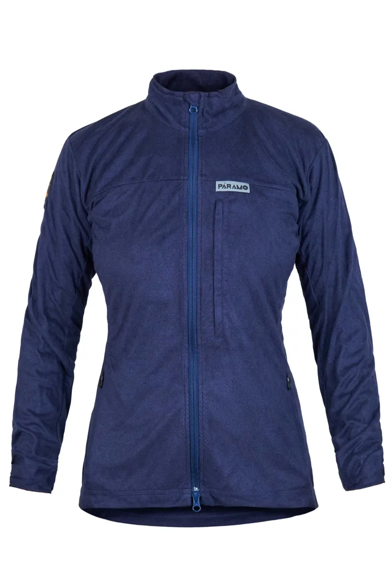 Paramo Womens Bentu Fleece Jacket Midnight Marl-2