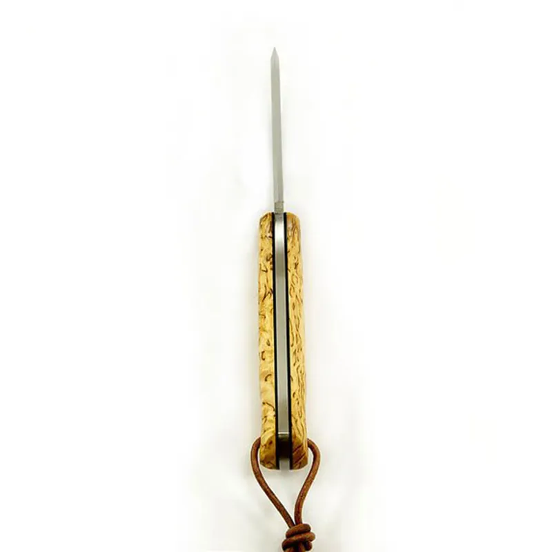 Casstrom Woodsman Curly Birch - Special Knivegg Edition-2