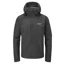 Rab Downpour Eco Waterproof Jacket in Black 