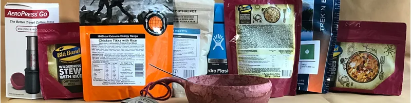 Camping Meals, Snacks and Rations