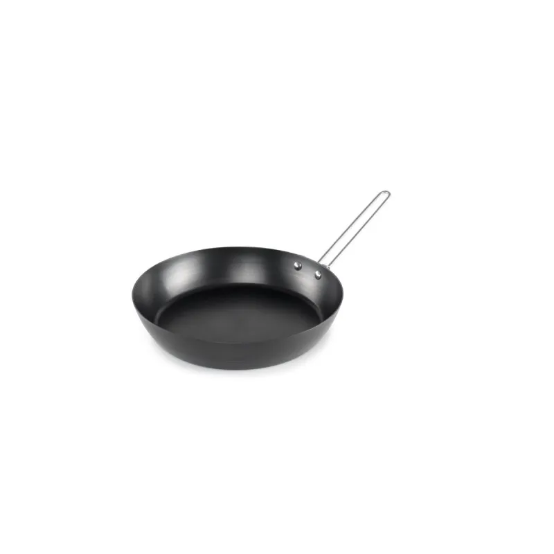GSI Carbon Steel 10 Frying Pan with folding locking handle - 1050g