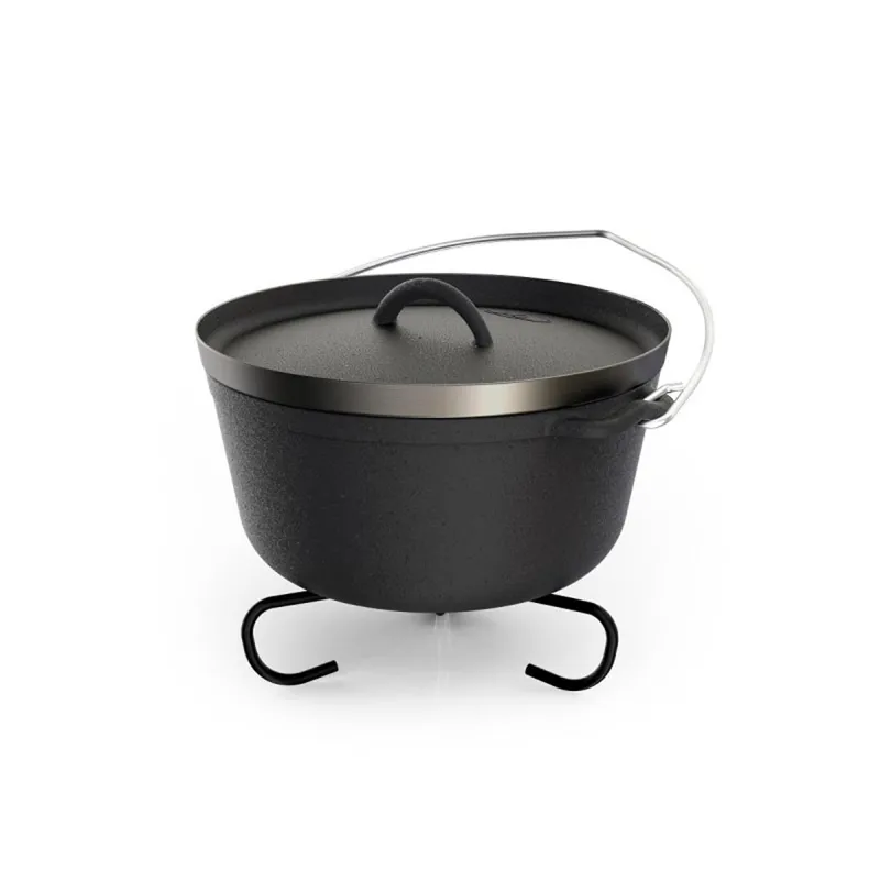 GSI Guidecast Dutch Oven 4.7L - 25-40% lighter than traditional cast-iron Dutch Ovens