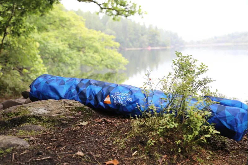 Vango Classic Instant 300 Tent - Geo Blue Pattern-2