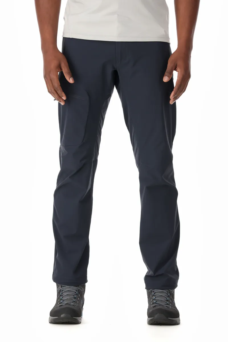 Rab Incline Mens Walking Trousers in Beluga Dark Grey-4