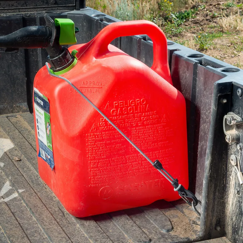 KnotBone Adjustable Bungee 9mm Black 121cm to 25cm Stretchy Tie Down Straps with Carabiner Clips-2