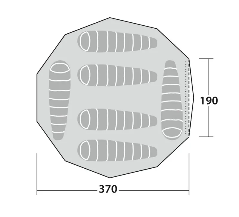 Robens Klondike 6-person Bell Tent-6