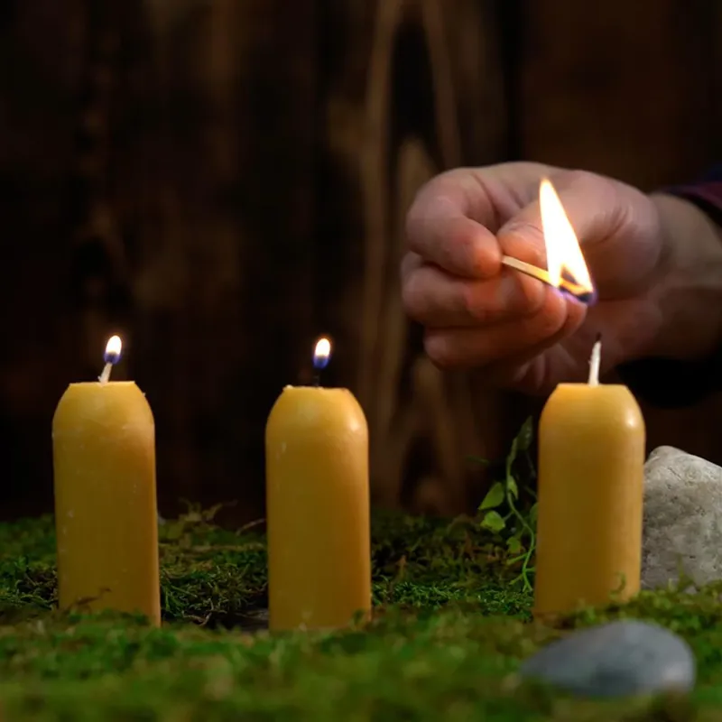 UCO 12+ hour Beeswax Candles - 5 Pack-2