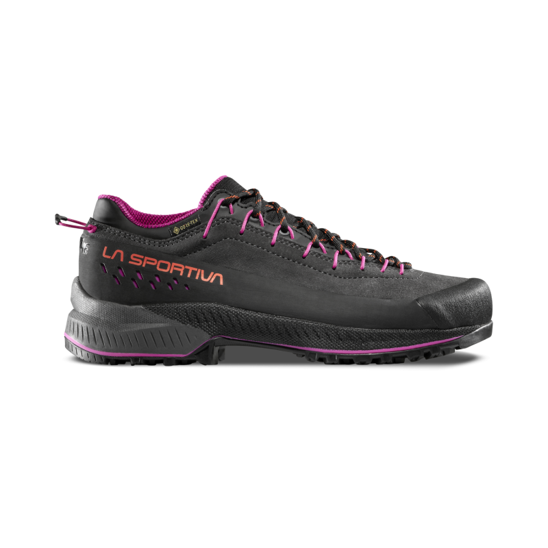 La Sportiva TX4 Evo GTX Womens Leather Waterproof Trekking Shoe Carbon/Springtime-1