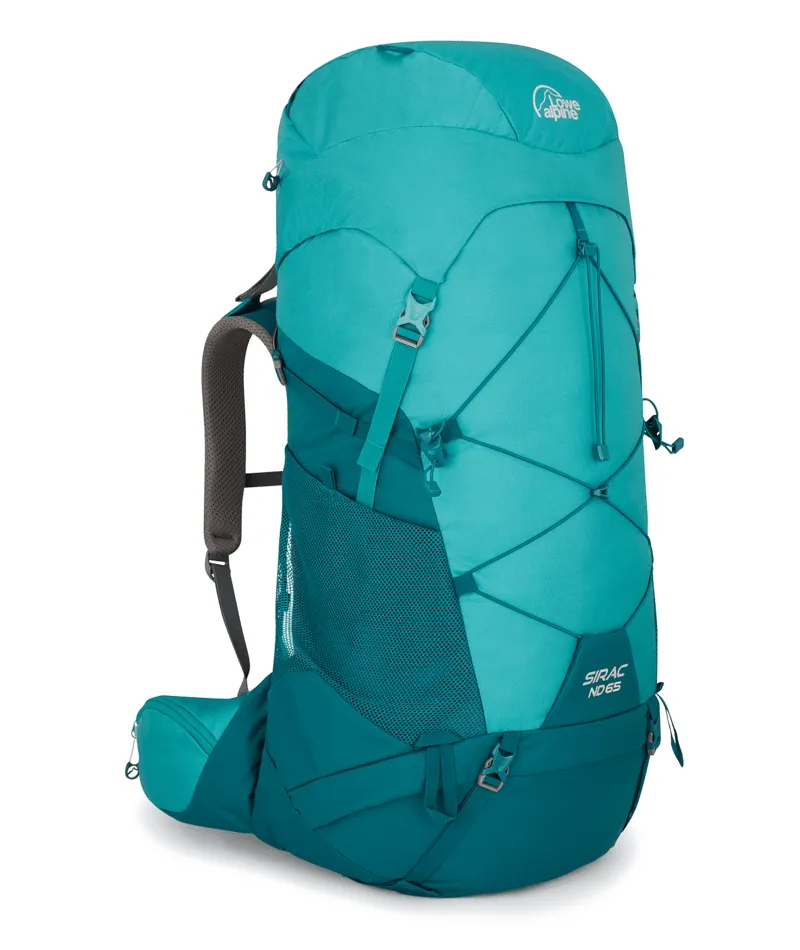 Lowe Alpine Sirac ND65 Backpacking Rucksack in Sagano Green/Storm Green