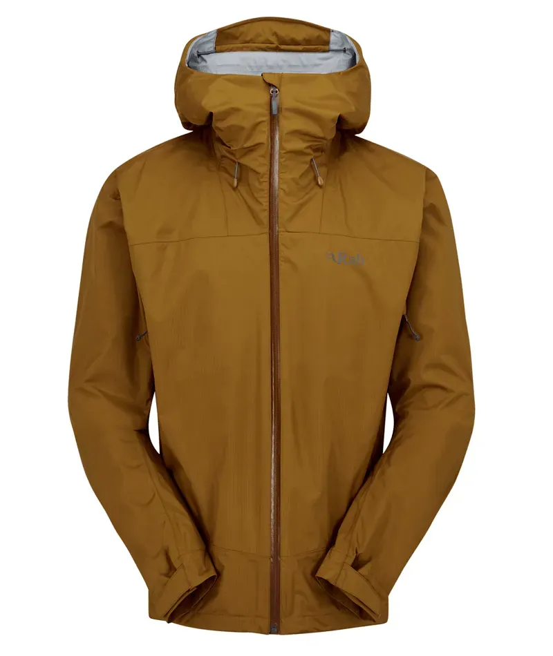 Rab Downpour Plus 2.0 Mens Waterproof Jacket in Footprint