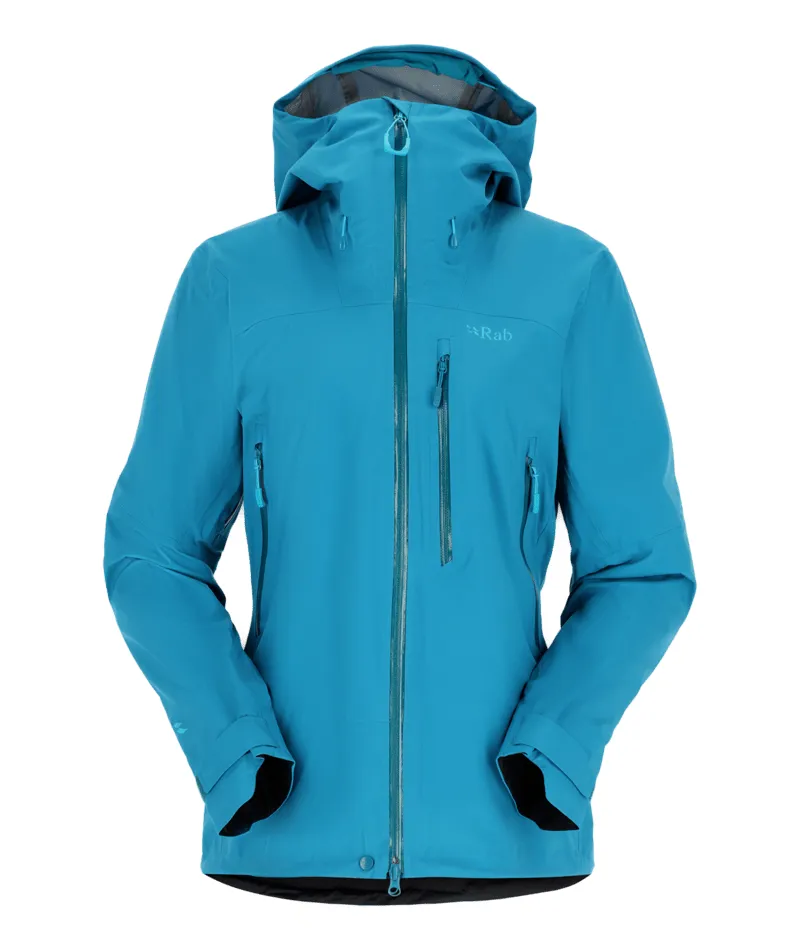 Rab Firewall Women's Waterproof Jacket in Ultramarine