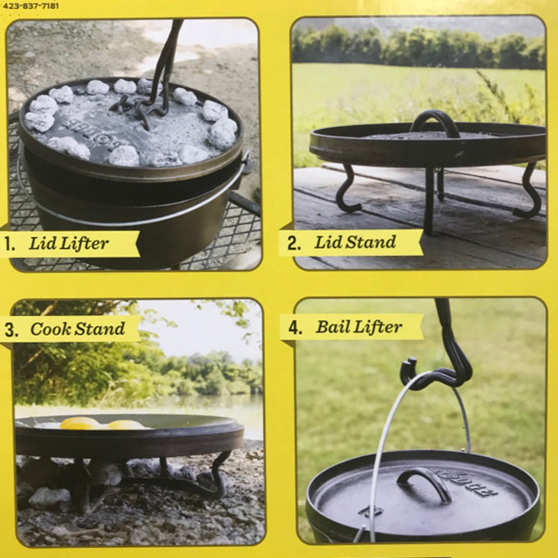 Lodge 4 in 1 Dutch Oven Tool-1