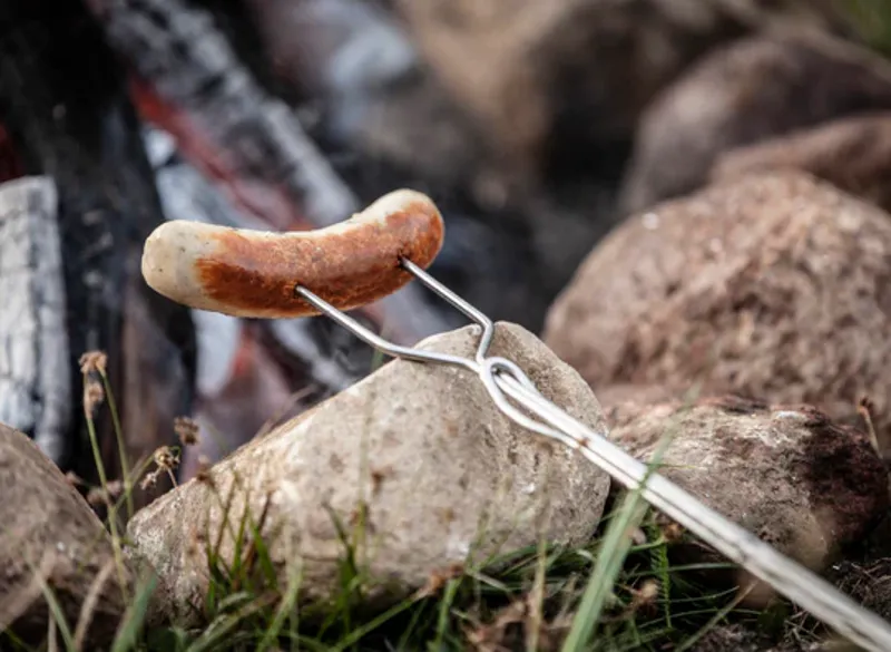 Petromax Campfire Stainless Steel Toasting Fork Skewers - Pack of Two-1