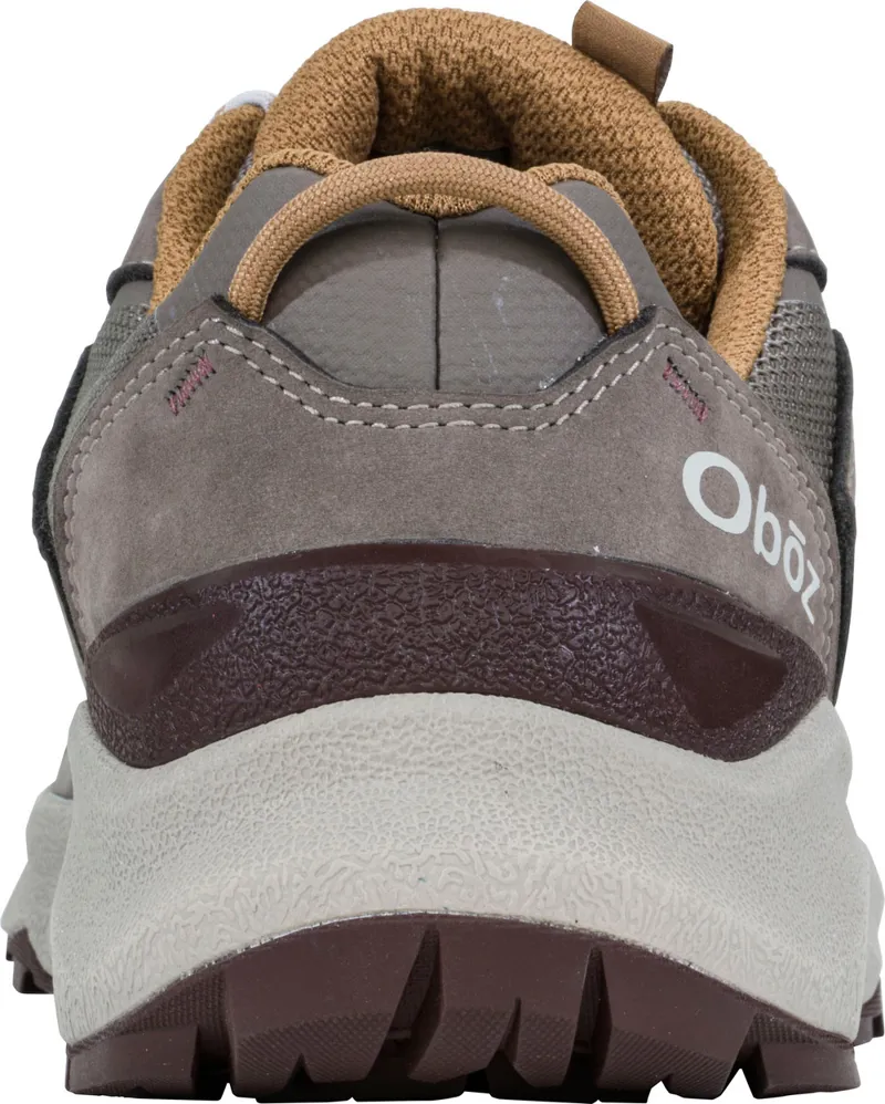 Oboz Cottonwood Low BDRY Mens Waterproof Walking Shoe - Rockfall Grey -2