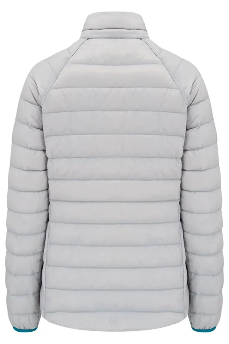 Mac in a Sac 'Polar' Packable and Reversible Women's Down Insulated Jacket - Petrol or Soft Grey-7