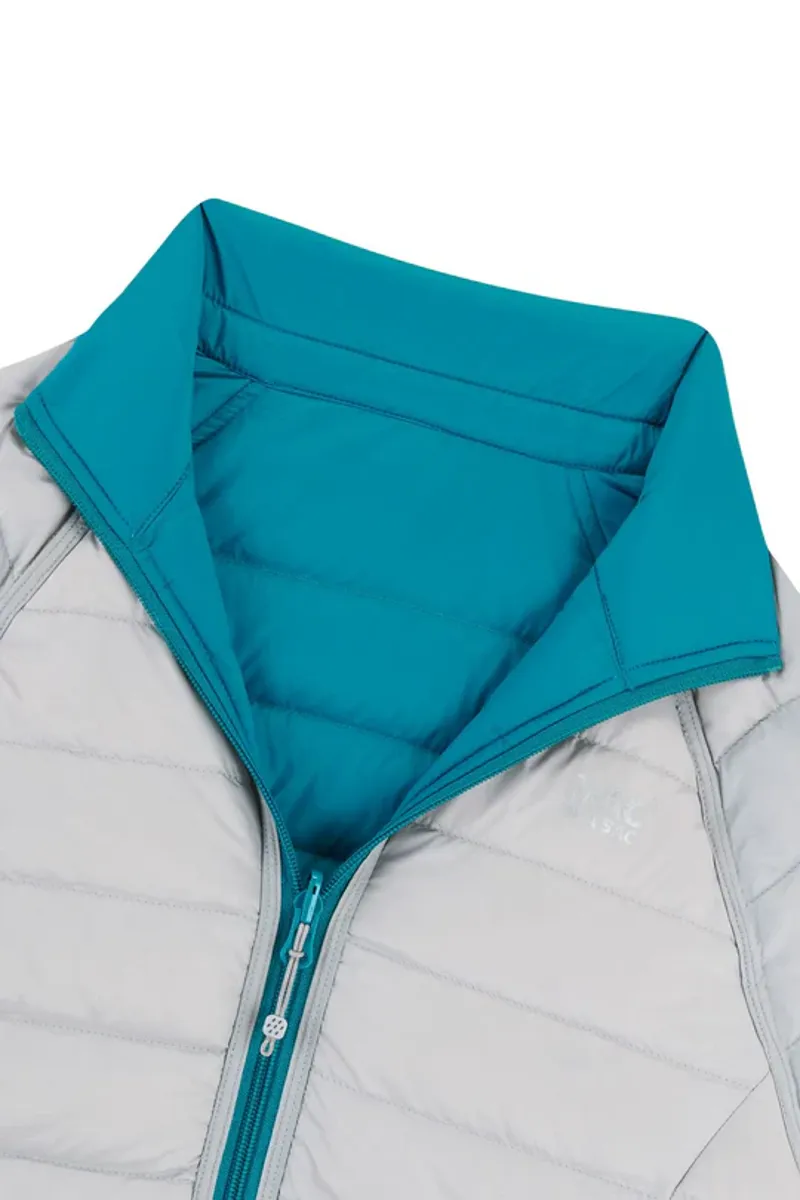 Mac in a Sac 'Polar' Packable and Reversible Women's Down Insulated Jacket - Petrol or Soft Grey-8