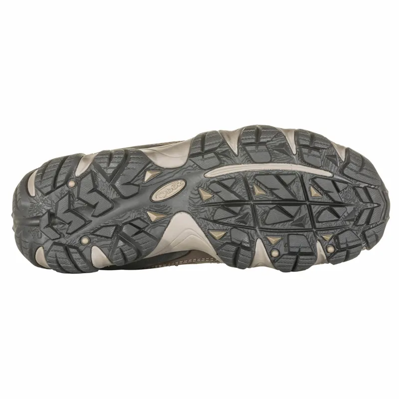 Oboz Mens Sawtooth Low Waterproof Walking Shoe - Walnut-3