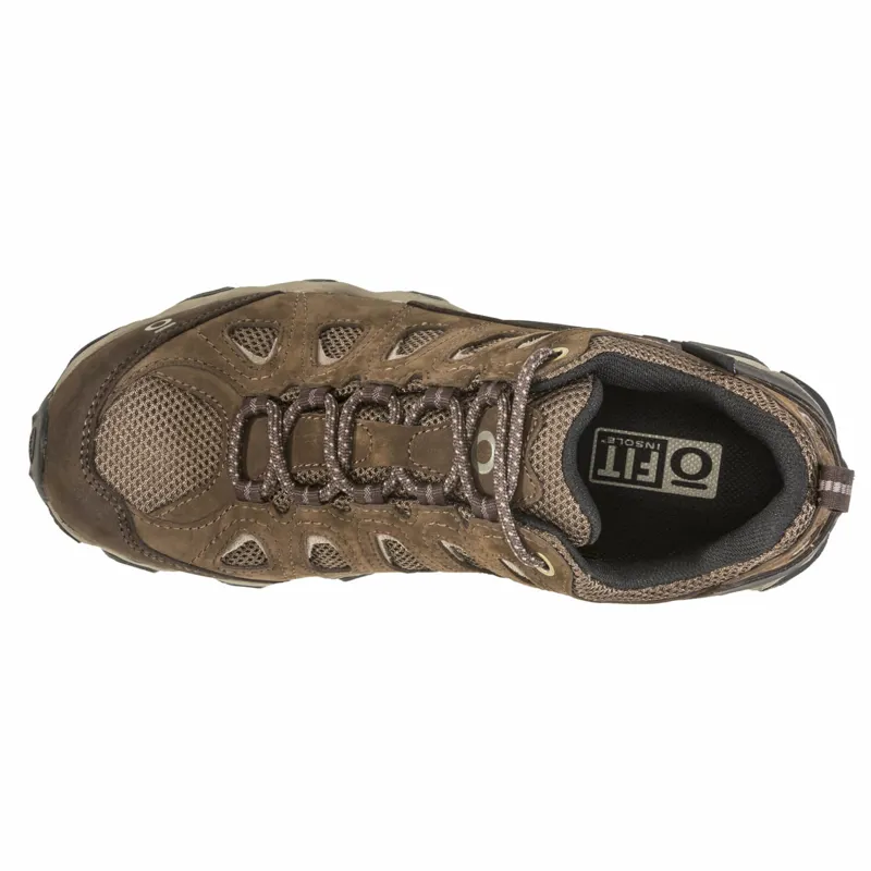 Oboz Mens Sawtooth Low Waterproof Walking Shoe - Walnut-2