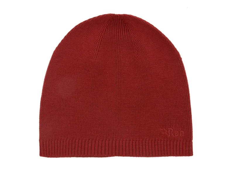 Rab Merino Beanie in Red Clay