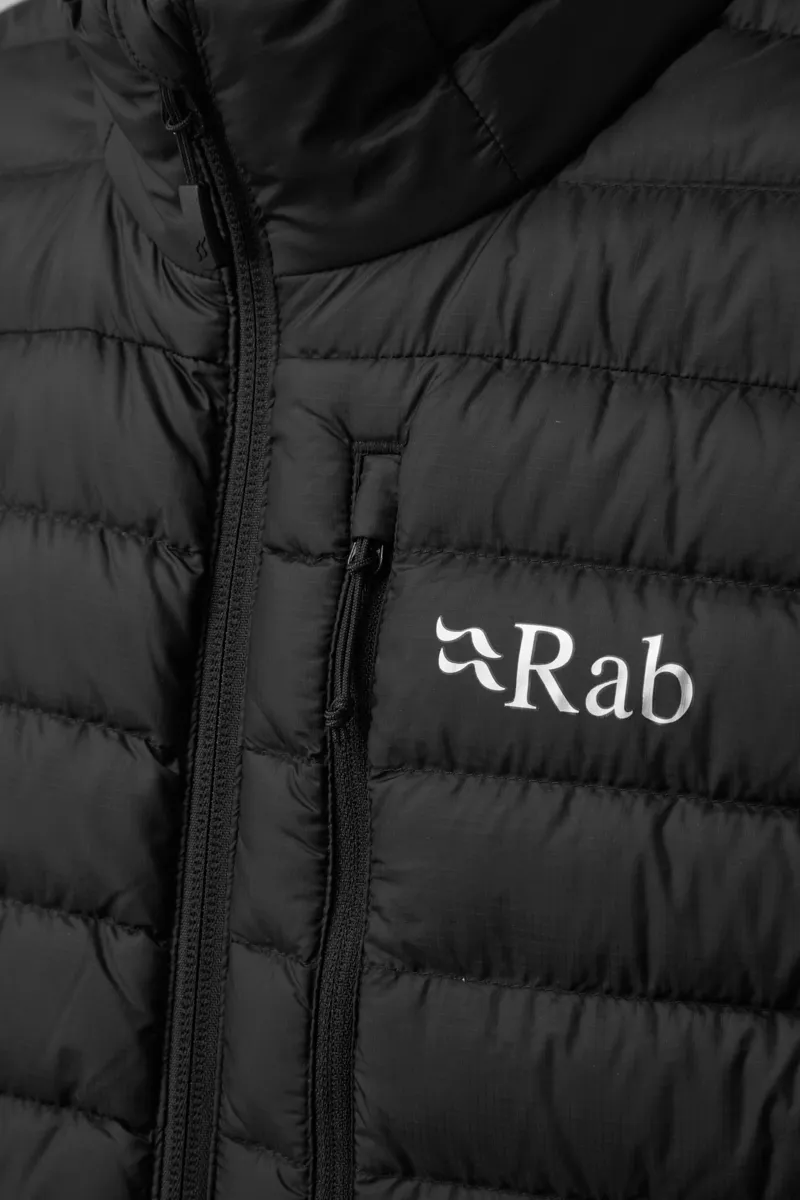 Rab Men's Microlight Down Vest Insulated Gilet in Black-1