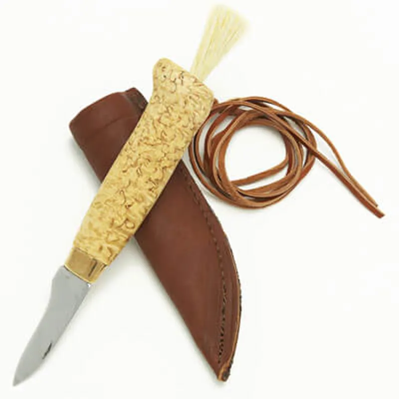 Wood Jewel Mushroom Picking Knife