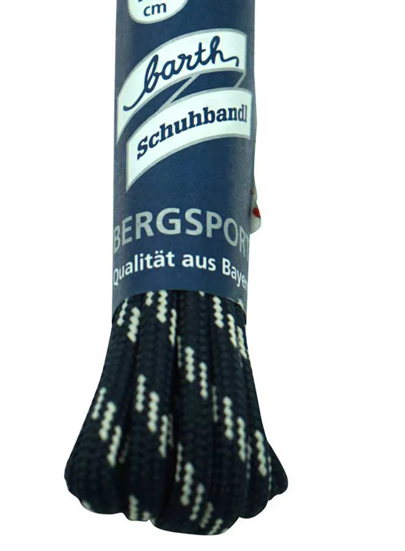 Meindl Round Laces 180cm Navy/White Hiking Bootlaces Strong