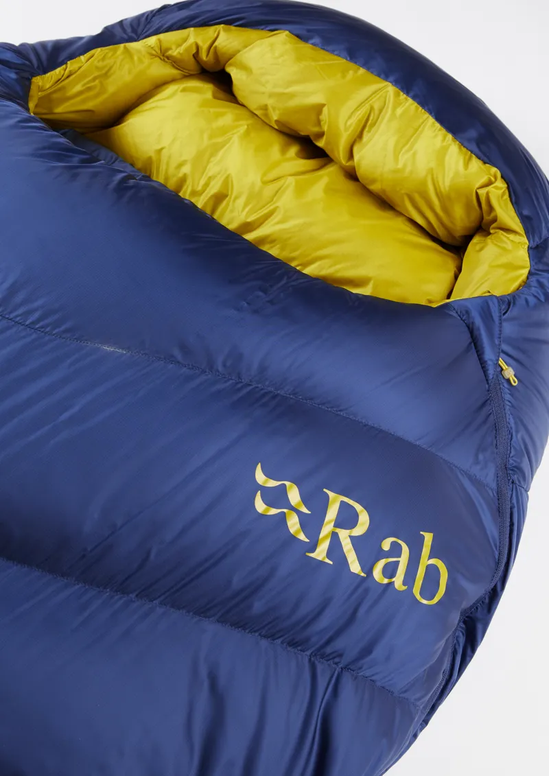 Rab Neutrino 600 Sleeping Bag in Nightfall Blue -12C 998g-6