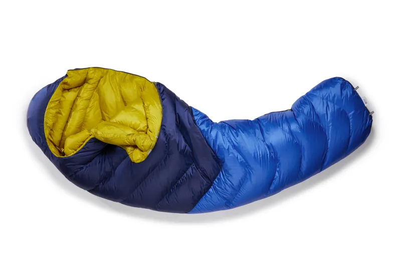 Rab Neutrino 600 Sleeping Bag in Nightfall Blue -12C 998g-5
