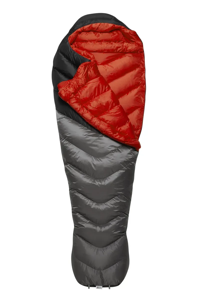 Rab Neutrino Pro 500 Left Zip Sleeping Bag in Granite-3