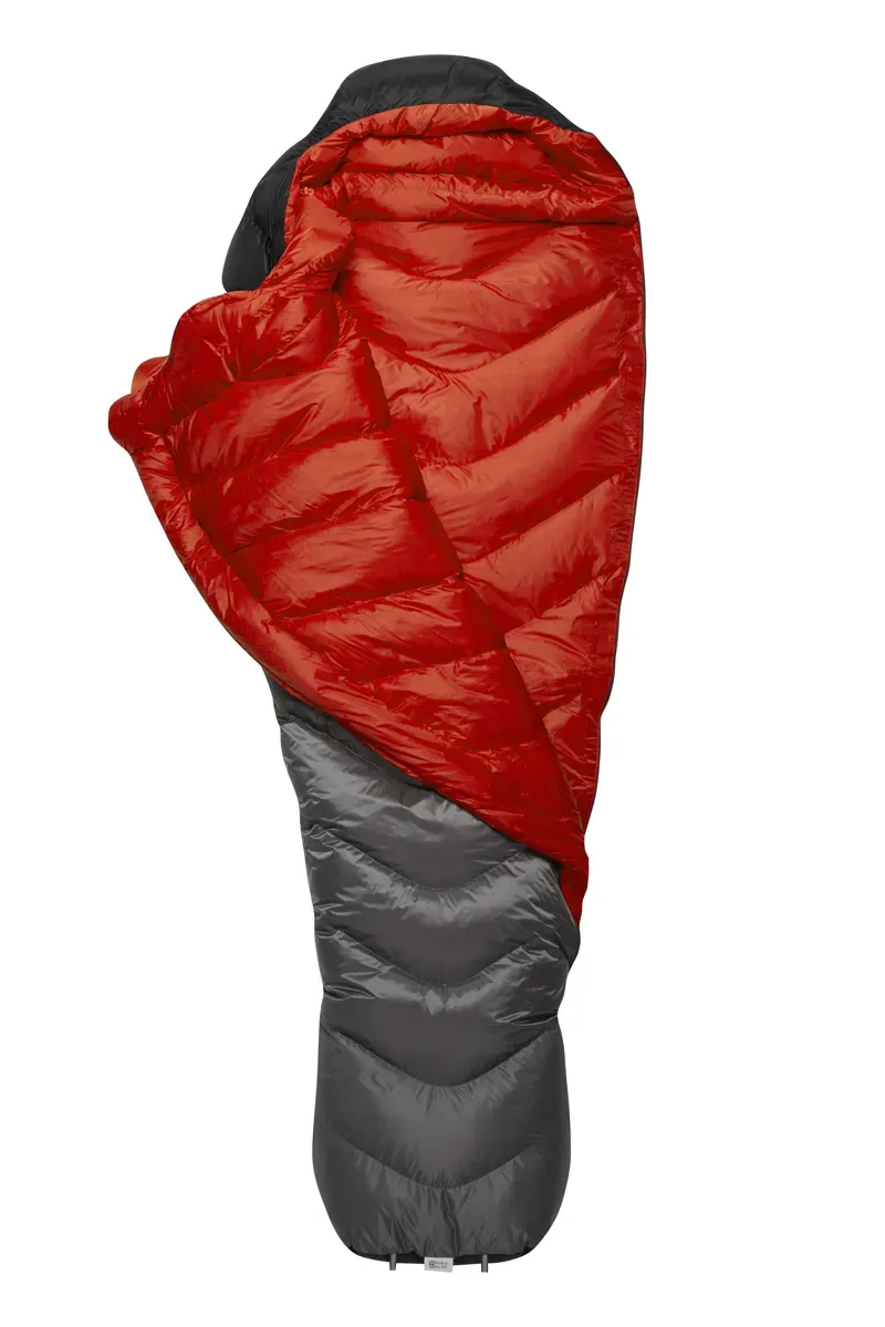 Rab Neutrino Pro 500 Left Zip Sleeping Bag in Granite-4