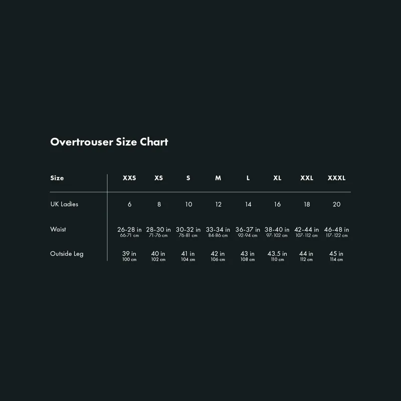 Mac In a Sac Origin 2 Full Zip Waterproof Overtrousers - Black-4