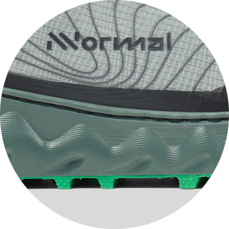 Nnormal Tomir 2.0 Road to Fell Running Shoe - Green-1