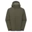 Rab Mens Downpour Waterproof Hiking Jacket - Army Green Regular Fit 100% Recycled Polyester