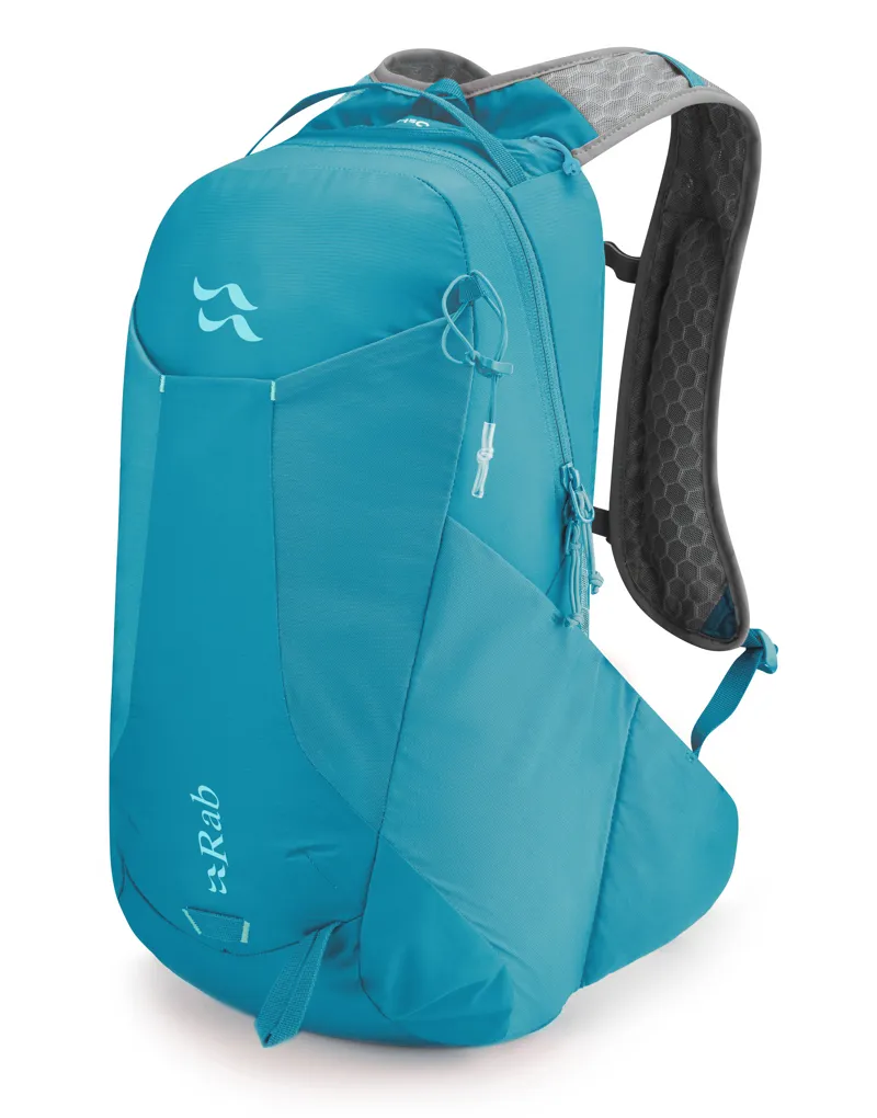 Rab Aeon LT 18 Medium Day Pack in Marina Blue 50% Recycled 18lt Lightweight Rucksack Backpack
