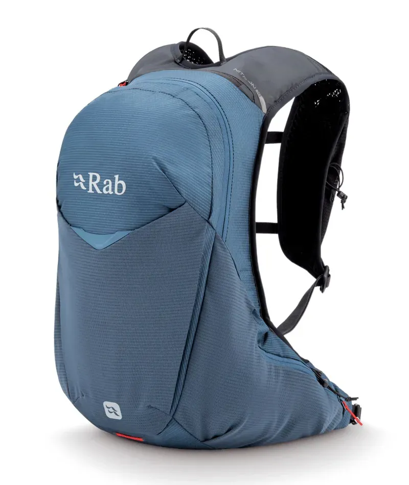 Rab Nitron 18L Lightweight Hiking Backpack - Orion Blue - Daypack - Travel Backpack - Outdoor - Durable