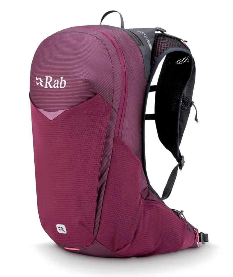 Rab Nitron 25 Lightweight Pack in Mulberry