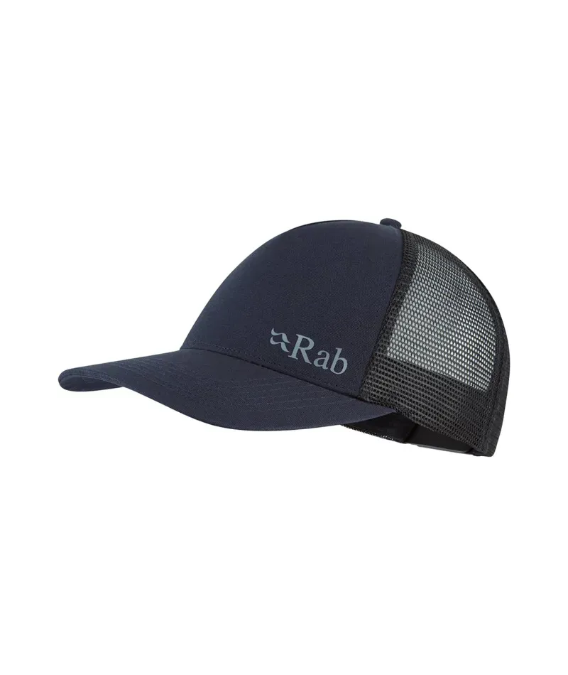Rab Trucker Logo Cap in Anthracite