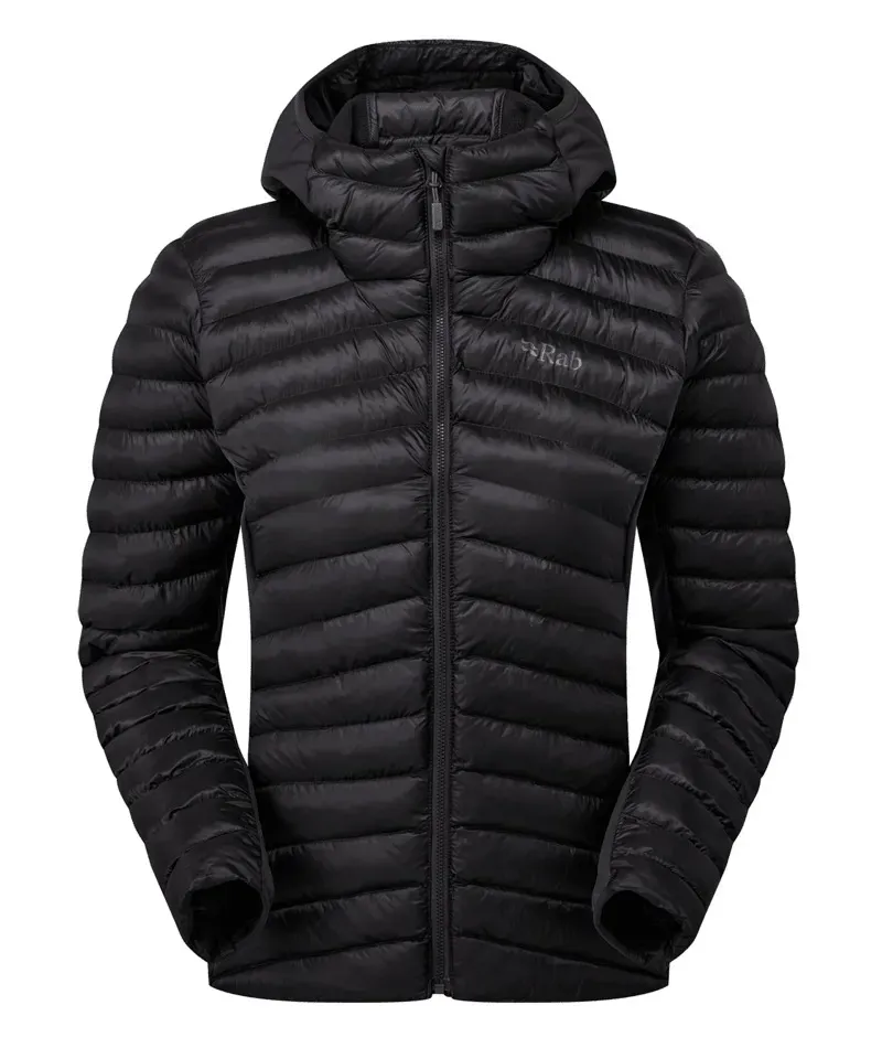 Rab Womens' Cirrus Flex Insulated Hooded Jacket in Black
