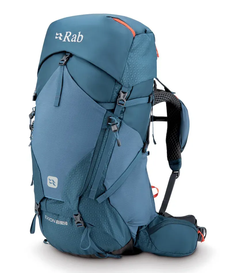 Rab Exion 55 ND Small/Medium Hiking Pack in Orion Blue