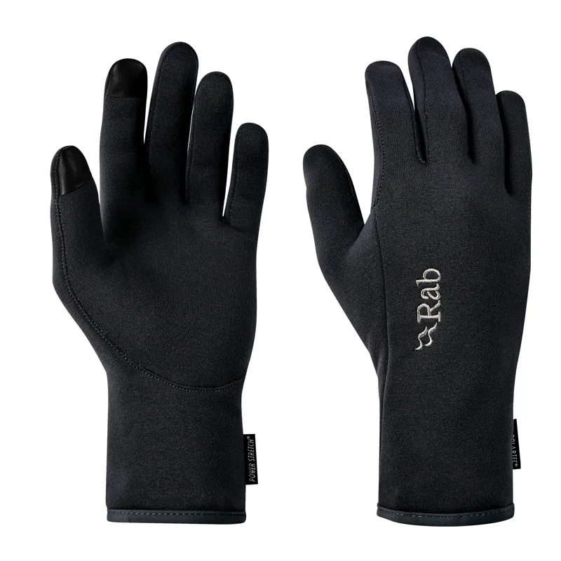 Rab Power Stretch Contact Glove in Black