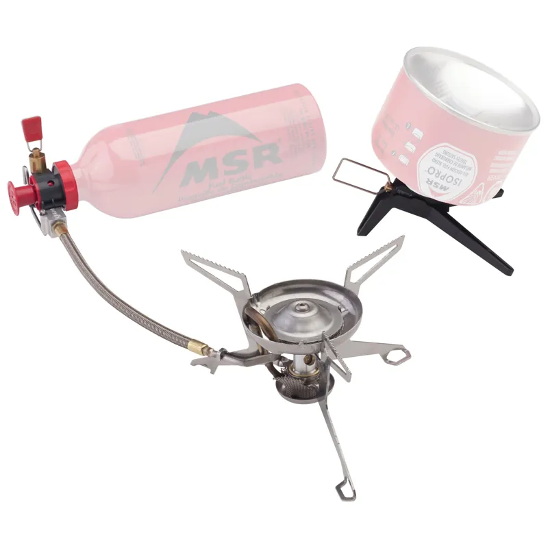 MSR Whisperlite Universal Multi Fuel Camping Stove Liquid Fuel and Canister Gas