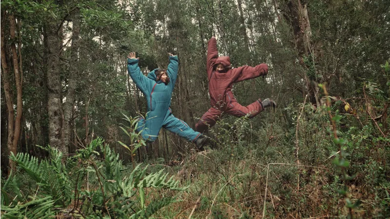 Selk Bag Original Recycled Sleeping Bag Suit - Burgundy Earth-6