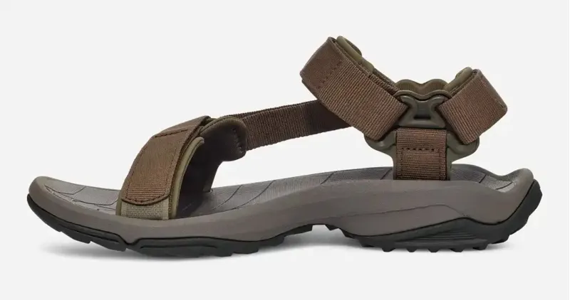 Teva Mens Terra Fi Lite Sandal - Dark Olive / Desert Palm-3