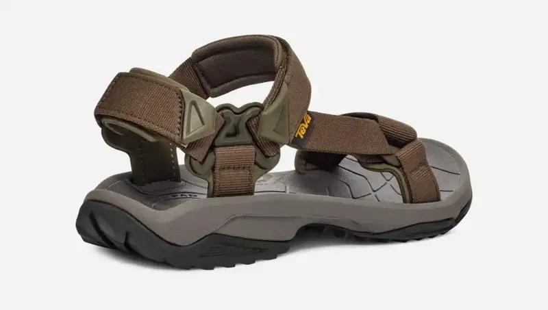 Teva Mens Terra Fi Lite Sandal - Dark Olive / Desert Palm-2