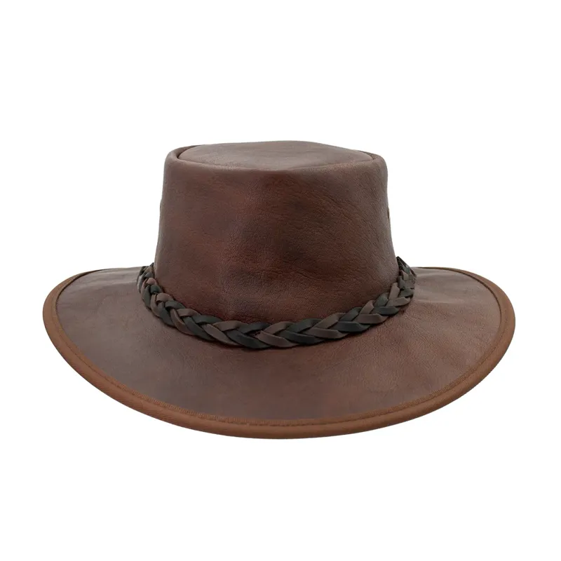 Barmah Hats - Squashy Kangaroo - Hickory/Stone-5