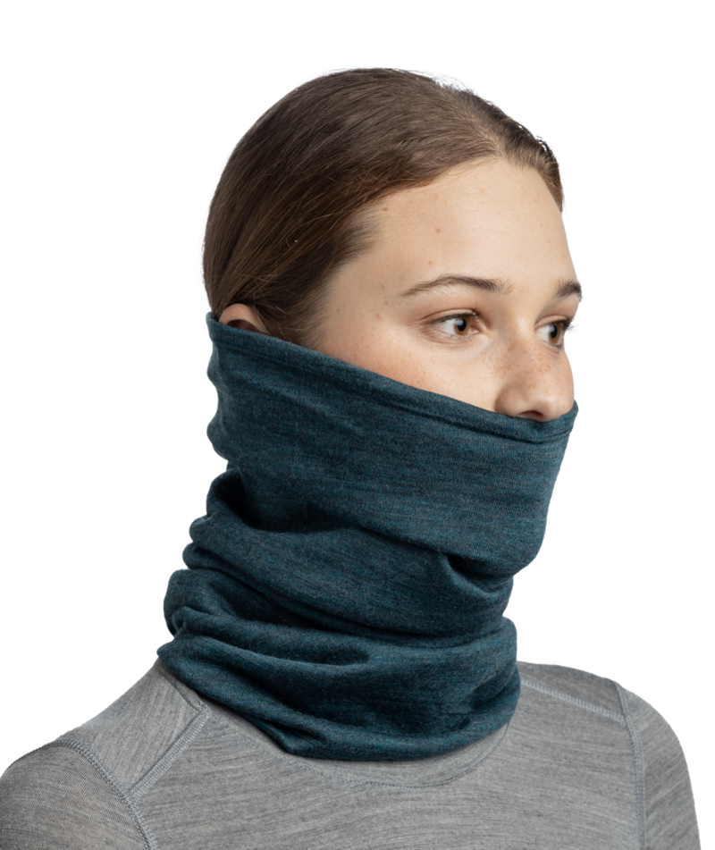 Buff Merino Midweight Melange Adult Tourmaline-2