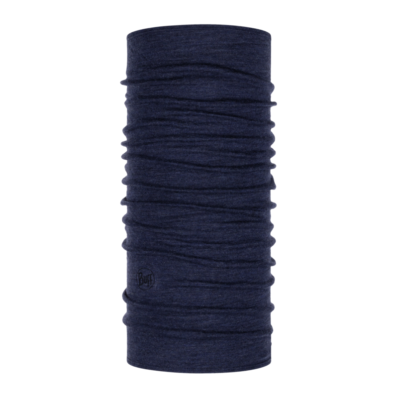Buff Merino Midweight Night Blue Neck Warmer